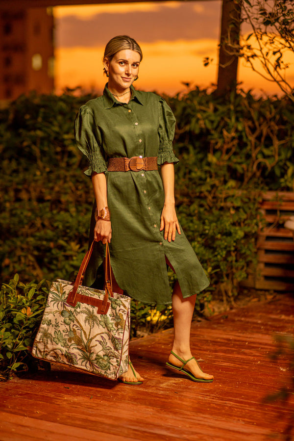 Andrea Dress - Linen