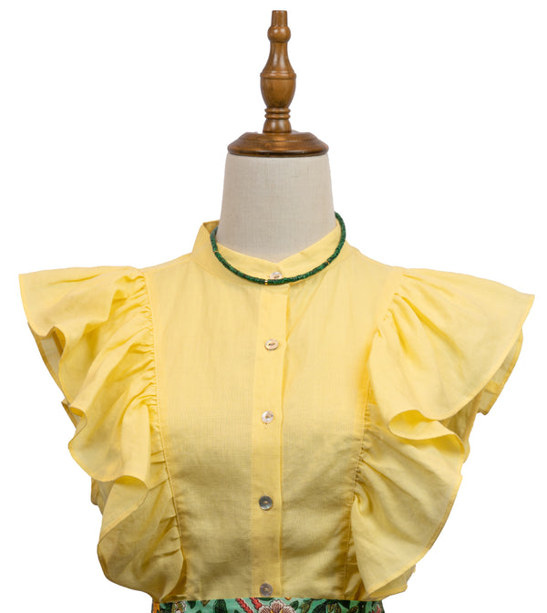 Katie Linen Top