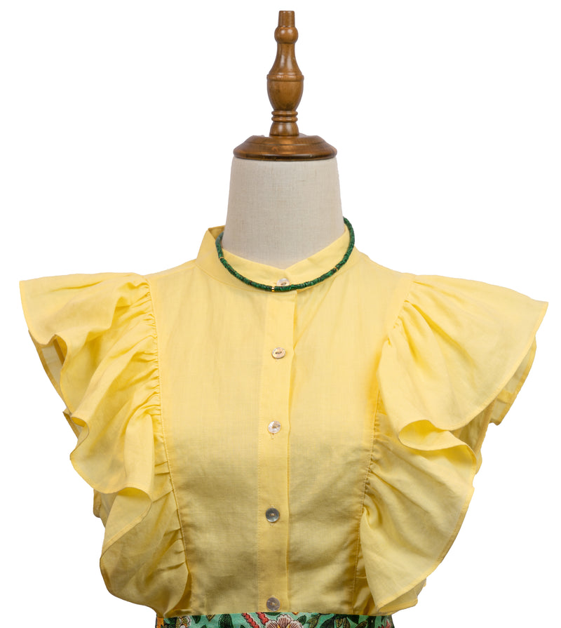 Katie Linen Top