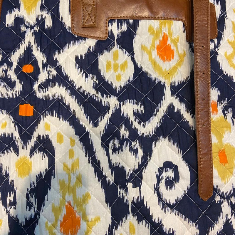 Yara Quilted Cotton Tote Bag