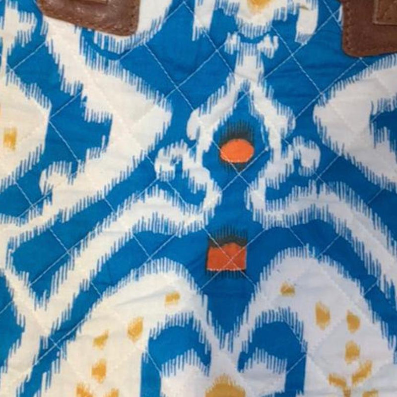 Yara Quilted Cotton Tote Bag